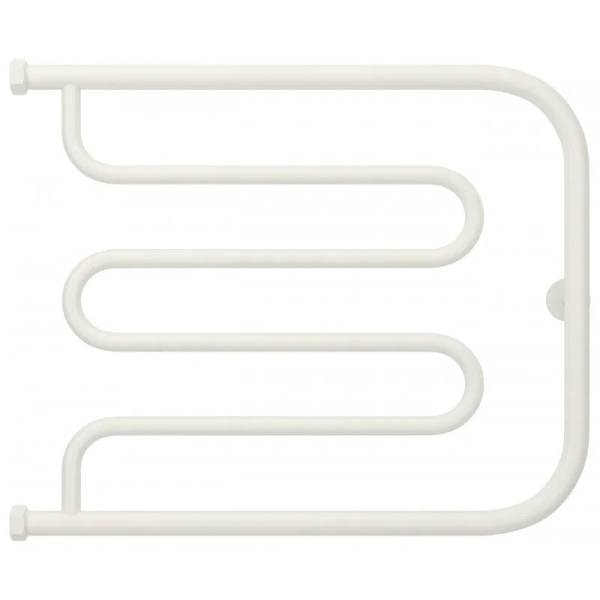 Полотенцесушитель водяной Сунержа Лира+ 65х50 см белый матовый 30-4011-5065 (детальная фотография), белыe