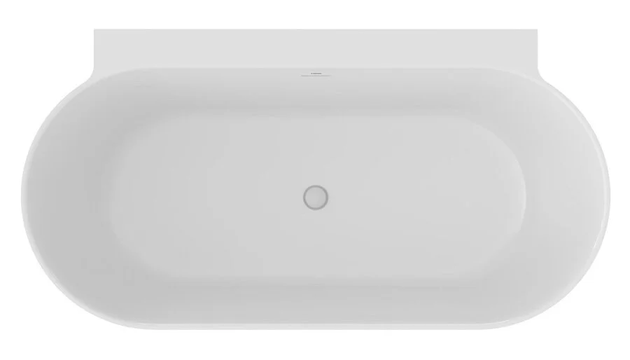 Ванна акриловая Ravak Freedom W II TEC CC71400000, 170 x 87 см, синяя, слив-перелив белый (детальная фотография)