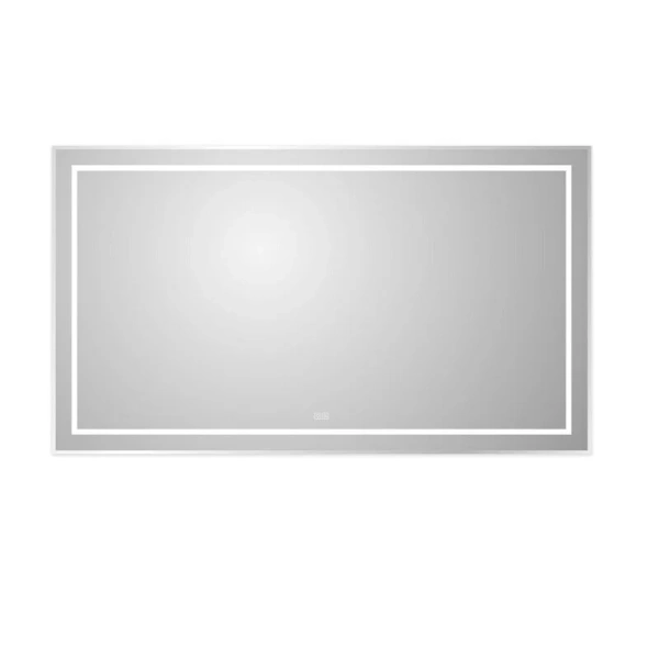 Зеркало с подсветкой BelBagno Kraft 140 см сатин SPC-KRAFT-1400-800-LED-TCH-WARM (детальная фотография)