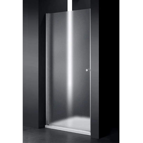 Душевая дверь в нишу Cezares Elena 80 см стекло рифленое Punto, левая ELENA-W-B-1-80-P-Cr-L (детальная фотография)