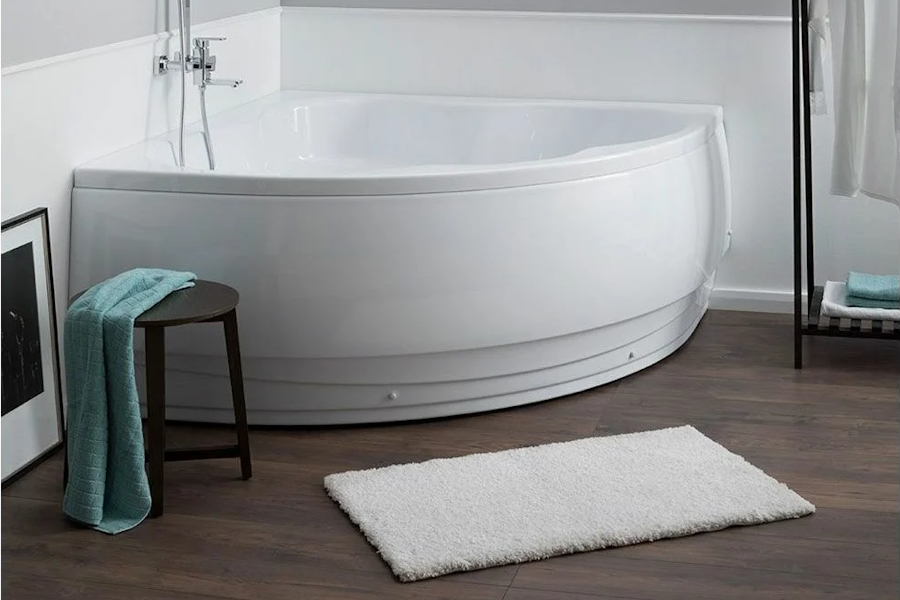 Ванна акриловая Aquanet Santiago 160х160 00204034 (детальная фотография), современныe, hi-tech