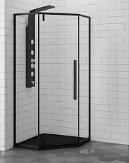 Душевой уголок RGW Stilvoll SV-81B 90х90 см профиль черный