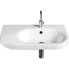 Раковина с правой чашей Hatria Daytime 85х50 см