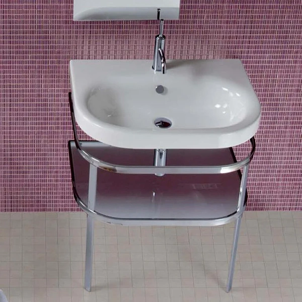 Раковина подвесная Hatria Daytime YXBM01 45х40 см (детальная фотография), современные, hi-tech