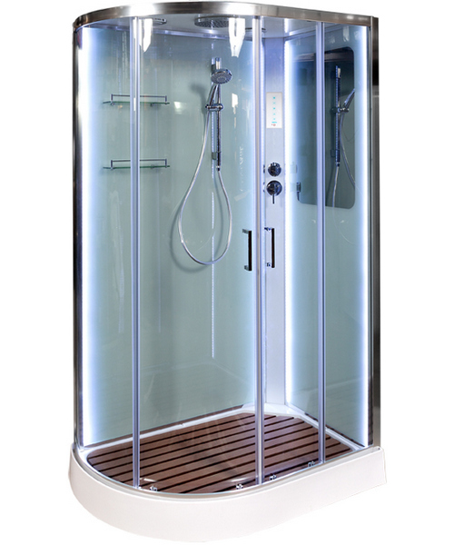 Душевая кабина Deto A 120х80 см правая A102RLED (детальная фотография)