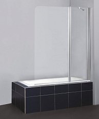 Шторка для ванны BelBagno Sela 120х140 см правая стекло рифленое