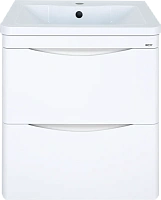 Тумба под раковину подвесная Misty Атлантик 60 см белая