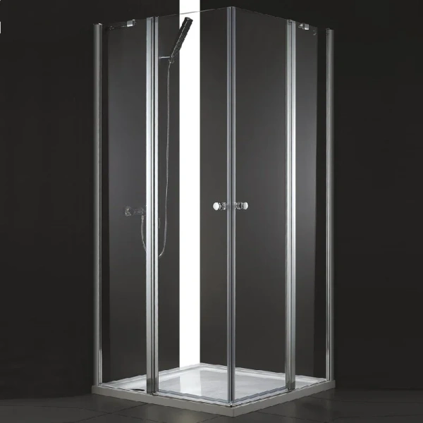 Душевой уголок Cezares Elena 100x90 см стекло прозрачное ELENA-W-AH-2-100/90-C-Cr (детальная фотография)