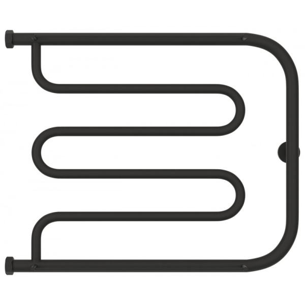 Полотенцесушитель водяной Сунержа Лира 65x50 см тёмный титан муар 15-0012-5065 (детальная фотография), современные, hi-tech