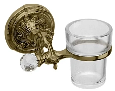 Стакан подвесной, бронза, Art&Max Barocco Crystal