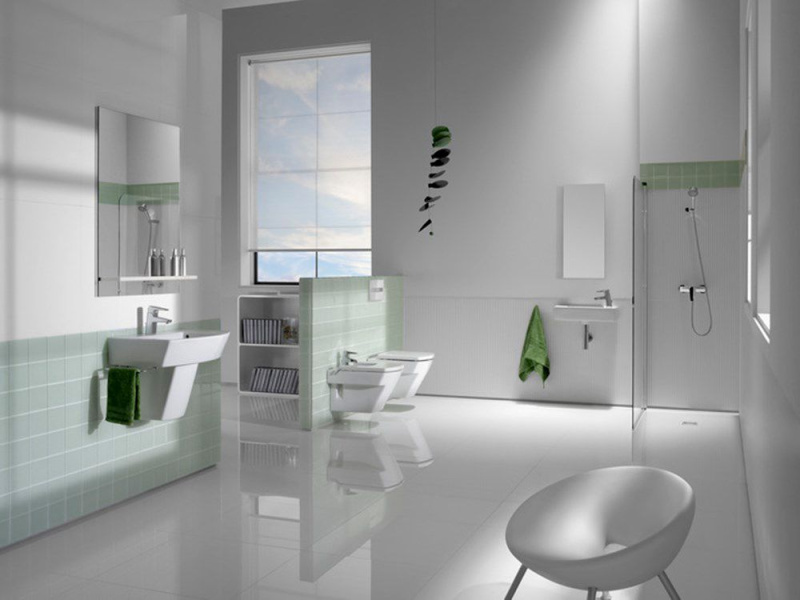 Раковина Roca Hall 325883000 (детальная фотография), белые