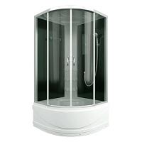 Душевая кабина Erlit Comfort 90х90 см стекло тонированное