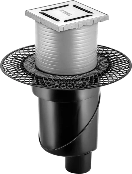 Душевой трап BERGES PLATZ Norma 10 см хром 091058 (детальная фотография)