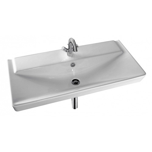 Раковина, фаянс, цвет белый, Misty Jacob Delafon 120х46 4800 3440890763345 (детальная фотография)