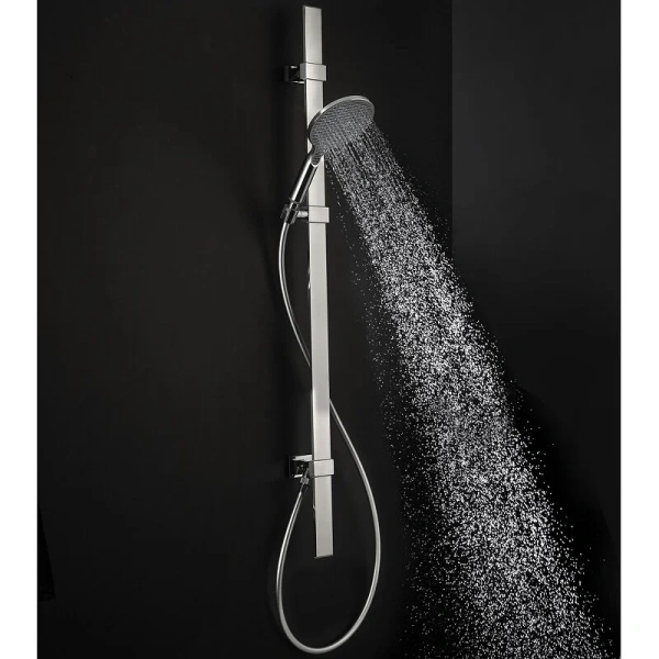 Душевой гарнитур Bossini Apice черный матовый D48086.073 (детальная фотография), черные