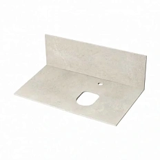 Столешница с панелью Акватон Мишель 80 см бежевая