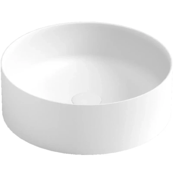 Раковина Boheme Corian 40 см белая 819-MW (детальная фотография)