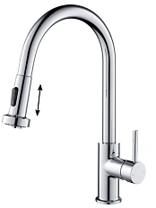 Смеситель для кухни хром Timo Saona 2316/00FL
