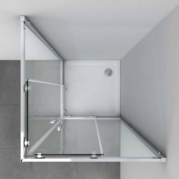 Душевой уголок Vincea Alpha 100х100 см стекло прозрачное VSS-3AL100CL (детальная фотография), 100х100