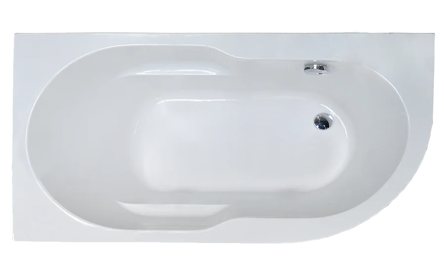 Акриловая ванна Royal Bath Azur RB 614200 L/R 140 х 80 см RB614200L (детальная фотография)