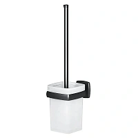 Ершик AM.PM Gem для унитаза черный матовый