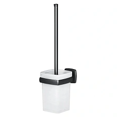 Ершик AM.PM Gem для унитаза черный матовый