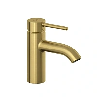 Смеситель для раковины Kludi Bozz золото брашированное