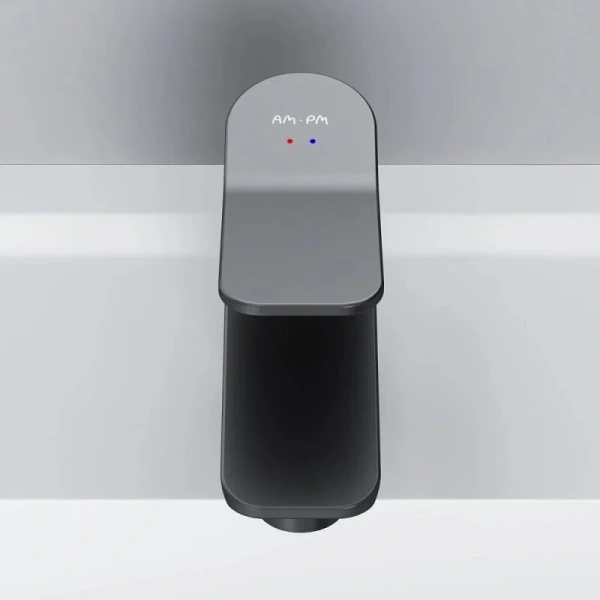 Смеситель для раковины Am.Pm X-Joy черный F85A02122 (детальная фотография), однорычажные, двухрычажные