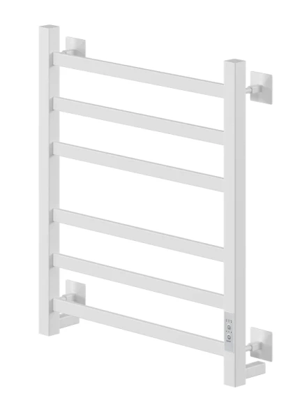 Полотенцесушитель электрический Ника Step 60х50 см белый матовый STEP-2 60/50 бел мат U (детальная фотография)