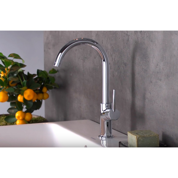 Смеситель для раковины Hansgrohe Talis 32080000 (детальная фотография), для раковины