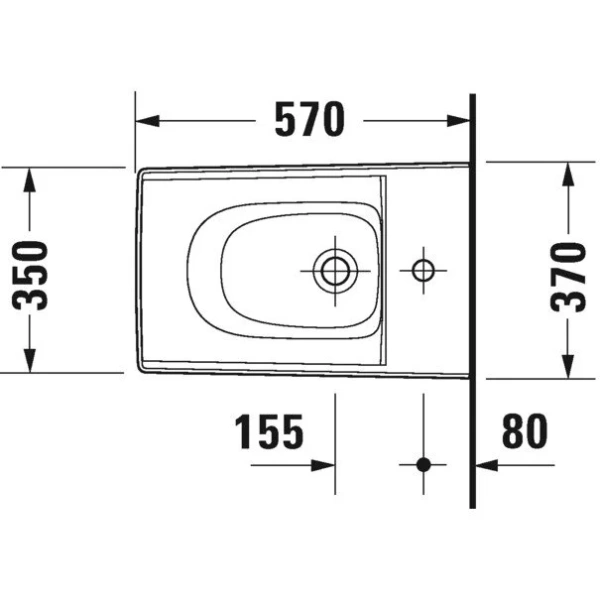 Биде подвесное Duravit Viu белое 2292150000 (детальная фотография), современные, hi-tech