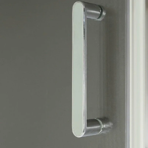 Душевой уголок BelBagno Unique 115х100 см с стекло прозрачное UNIQUE-AH-1-100/115-100-C-Cr (детальная фотография), современные, hi-tech