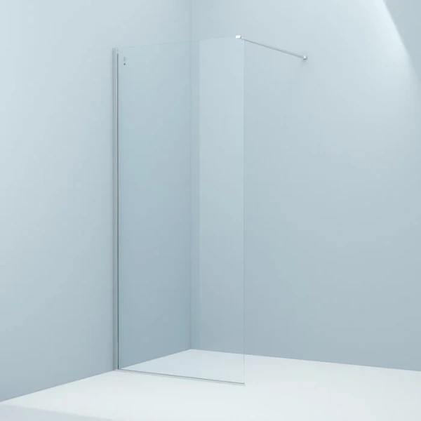 Душевая перегородка IDDIS Slide Walk In SLI8 90 см стекло прозрачное (детальная фотография)