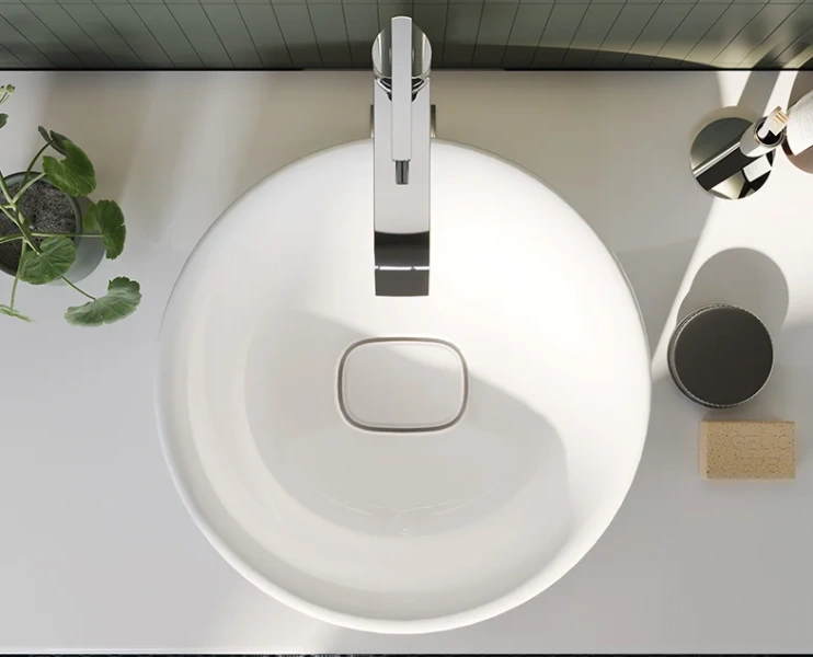 Раковина VitrA Metropole 40 см белая 7532B003-0673 (детальная фотография), белые