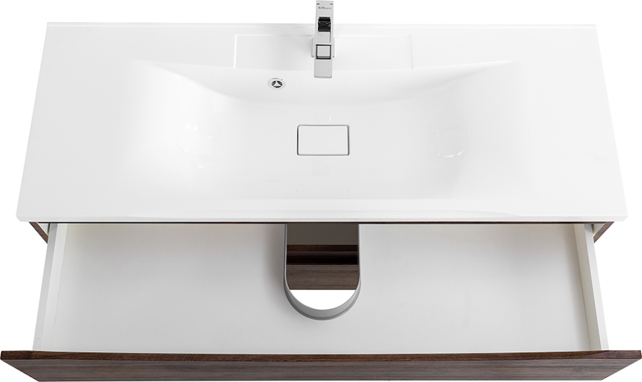 Тумба под раковину подвесная BelBagno Marino 120 см rovere moro MARINO-1200-2C-SO-RW-P (детальная фотография), 120 см