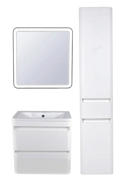 Тумба под раковину подвесная Style Line Атлантика 60 см белая СС-00002206 (детальная фотография), белая