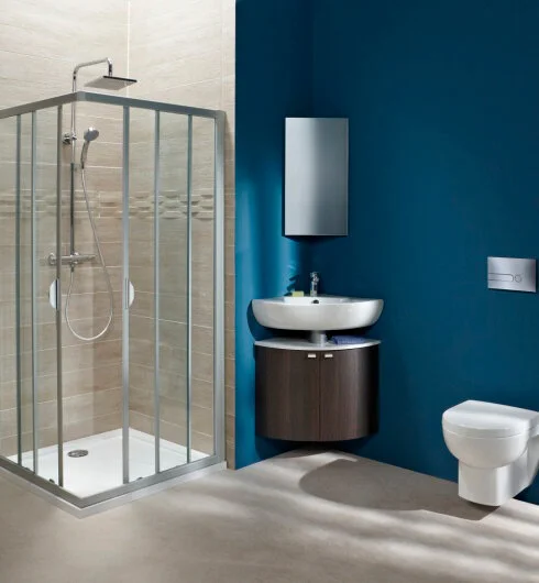 Раковина угловая Jacob Delafon Odeon Up E4710-00 (детальная фотография), 70 см