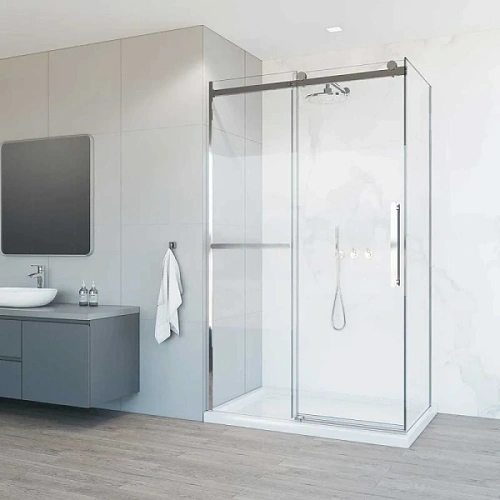 Душевой уголок Vincea Como Soft 120х80 см профиль хром - фото 1