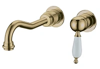 Смеситель для раковины Boheme Medici бронза