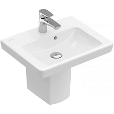 Раковина Villeroy & Boch Subway 2.0 50 см цвет пергамон с покрытием CeramicPlus