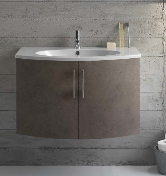 Раковина Globo 4all MD080 MD080.BI (детальная фотография), подвесные, пристенные