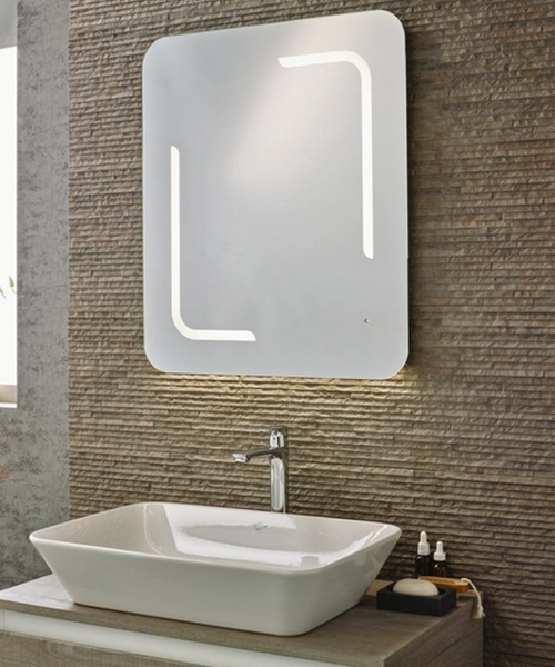 Зеркало с подсветкой Ideal Standard Mirror&Light 60 см скругленные углы T3350BH (детальная фотография), нет в наличии