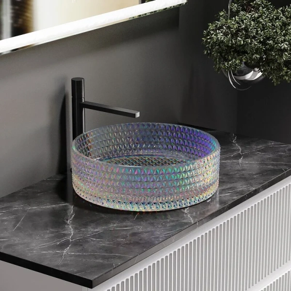 Раковина Ceramica Nova Cristal 36 см неон CN6059 (детальная фотография) index_1