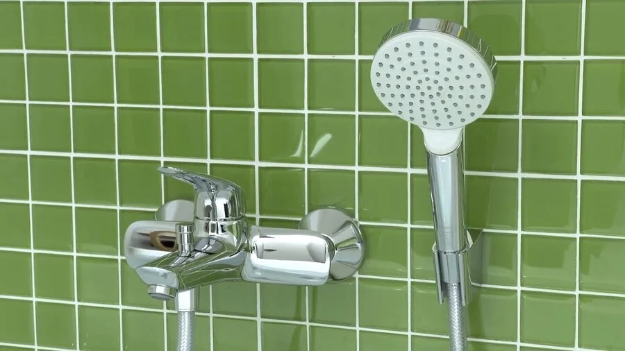Смеситель для ванны Hansgrohe Novus хром 71040000 (детальная фотография), из латуни, недорогие, округлая форма