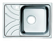 Мойка для кухни IDDIS Arro 60 см чаша справа хром