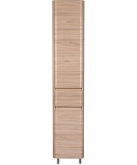 Шкаф-пенал Style Line Атлантика Люкс Plus 35 см правый, ясень перламутр