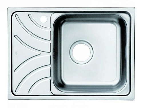Мойка для кухни IDDIS Arro 60 см чаша справа хром - фото 3