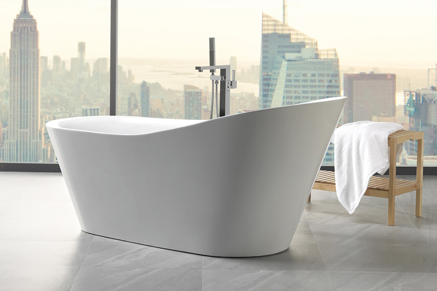 Ванна акриловая BelBagno 180х82 см овальная отдельностоящая BB63-1800 (детальная фотография), акриловые