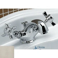 Смеситель для раковины, 1 отверстие, светлое золото, Devon&Devon Coventry