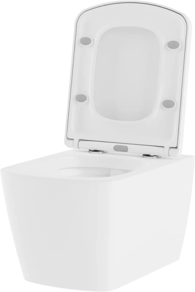 Унитаз подвесной Lavinia Boho Aveo с сиденьем микролифт 3306002R (детальная фотография), белые index_1